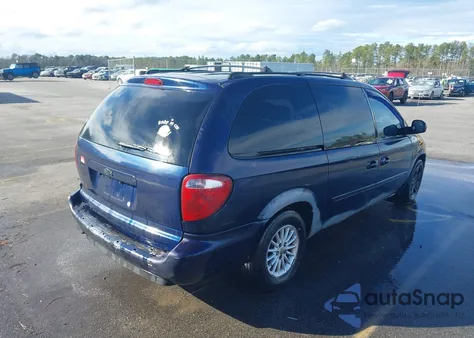 2005 Dodge Grand Caravan Sxt из США, поврежденный, VIN 2D4GP44L25R137687